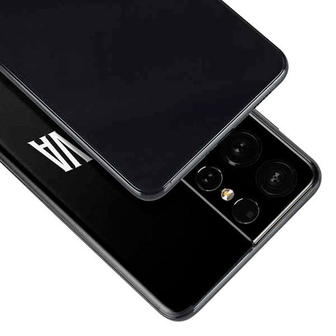 Villanova University V Black Galaxy S21 Ultra 5G Skin